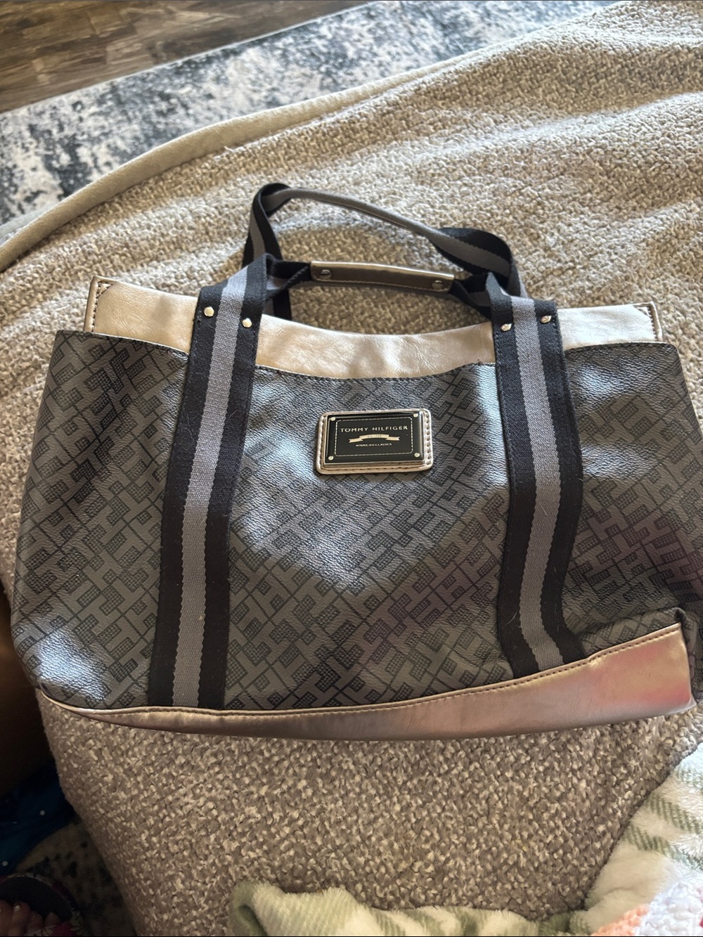 Tommy Hilfiger bronze tote